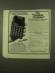 1975 Commodore 4109 Calculator Ad - Complete Computer. Fixed Price $17.99.