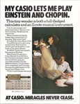 Casio Ml-720 Music Card Vintage 1979 Print Ad Calculator & Musical Instrument. Fixed Price $12.41.