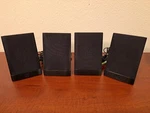 2 Pair Of Hp H-204b Usb Powered Flat Portable Multimedia Computer Speakers. Fixed Price $22.50.