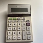 Sharp Elsi Mate El-310t 8 Digit Desktop Mini Calculator El310t Solar Powered. Fixed Price $15.00.