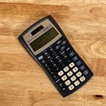 Texas Instruments Ti-30xiis Black Handheld Blue Accents Scientific Calculator. Fixed Price $5.00.