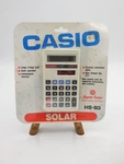 Vintage Casio Hs-8g Solar Calculator New In Package. Fixed Price $16.99.