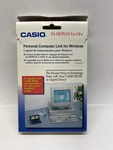 Casio Fa-128 Plus Personal Computer Link Cd, Cables & Manu. Fixed Price $43.35.