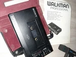 Sony Walkman Wm-d6 Cassettes + Separate Microphone And Pins. With Vintage To Bag. Fixed Price $1865.44.