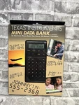 Texas Instruments Mini Data Bank & Calculator Electronic Phone Book For Anywhere. Fixed Price $12.99.