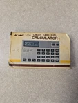 Kmc 1000 Credit Card Size Calculator Travel W Box, Manual, Pouch. Fixed Price $8.00.