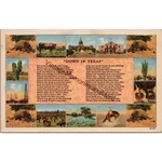 Down In Texas Poem Postcard Pc325. Fixed Price $2.99.