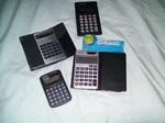 Electronic Calculator Assortment (lot Of 4 ). Fixed Price $8.50.