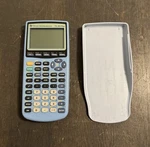 Texas Instruments T1-83 Plus Graphing Calculator & Cover Blue Tested And Working. Fixed Price $22.49.