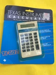 Vintage Texas Instruments Ti 502 Blue Everyday Calculator Never Been Opened. Fixed Price $20.00.