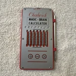 Vintage Chadwick Magic-brain Calculator - With Stylus. Fixed Price $12.81.