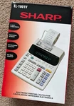Sharp El-1801v Electronic Printing Calculator 12 Digit 2 Color Printer Open Box. Fixed Price $34.50.