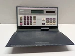 Vintage Royal Electronic Calculator Checkbook Cbc 80 Solar Powered W/ Cover. Fixed Price $30.00.