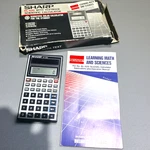 Vintage Sharp El-520 Scientific Solar Calculator W/ Box Manual Made In Japan 64. Fixed Price $11.70.