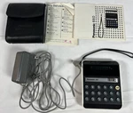 Vintage 1974 Panasonic 660 Calculator With A/c Plug And Case Model Je-660u. Fixed Price $39.99.