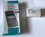 Radioshack Ec3031 Vtg Printing Hand Held Calculator/box/paper Tested Works. Fixed Price $16.68.