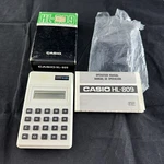 Vintage Casio Hl-809 Electronic Calculator W/ Box Instructions Hand Held. Fixed Price $7.99.