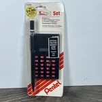 Pentel Smart Set 0.5 Mm Black Sharplet 2 Mechanical Pencil And Calculator 1990. Fixed Price $12.95.