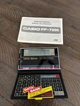 Casio Pf-7000 Data Bank Calculator Computer Vintage Pf7000 Lk Nw - Made In Japan. Fixed Price $38.95.