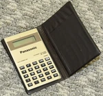 Vintage Panasonic Calculator Je-330u W/ Case - Needs Battery. Fixed Price $29.88.