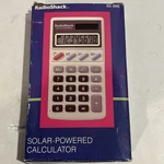 Vintage Radio Shack Solar Powered Pocket Calculator 65-886 Tested. Fixed Price $19.50.