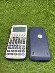 Casio Fx-9750gii Graphing Calculator Blue White With Cover Tested Works. 17. Fixed Price $12.95.