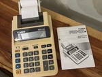 Canon P20-dx Desktop Printing Calculator Adding Machine - Tested W/ Manual. Fixed Price $11.99.