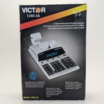 Victor 12403a Printing Calculator 4.5 Lps Antimicrobial Adding Machine - New. Fixed Price $99.97.