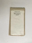 Hp 41cx 65 67 Calculator 40 Magnetic Cards With Sleeve Program Card Holder. Fixed Price $55.00.