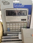Case Of 18 Office Expert/royal Folding Calculators 8011110/xe36. Fixed Price $28.50.