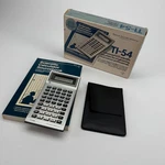 Texas Instruments Ti-54 Scientific Calculator W/ Box, Case & Sourcebook Usa Ma. Fixed Price $45.00.