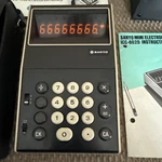 Sanyo Model Icc-802d Calculator Includes Case Power Supply In Original Paperwork. Fixed Price $239.00.