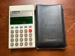 Sharp Calculator El-215 Retro #7269b0. Fixed Price $139.50.