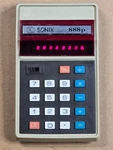 Sonix 888p Red Led Display Vintage Calculator - Working Well. Fixed Price $19.99.