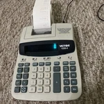 Victor 12-digits Printing Calculator 1220-4 Tested. Fixed Price $12.95.