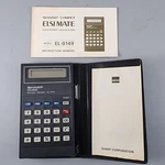Sharp El-8149 Vintage Calculator W/manual + Case - For Parts. Fixed Price $4.99.