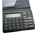Vtg Sharp El-6061 Memo Master Electronic Organizer Classic Pocket Calculator. Fixed Price $4.99.