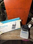 Vintage Radioshack Ec-3033 Printing Calculator Handheld W Box. Fixed Price $15.00.