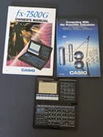 Vintage Casio Fx-7500g Foldable Scientific Calculator W/books Tested. Fixed Price $69.99.