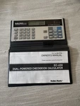 Vintage Radioshack Ec-430 Dual-powered Checkbook Calculator. Fixed Price $22.00.