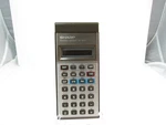 Sharp Scientific Calculator El-503 Vintage Silver Metal Body - Tested. Fixed Price $12.74.