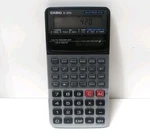 Casio Fx-300h Solar Power Scientific Calculator Works Well. Fixed Price $17.99.