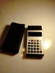 Vintage Apf Mark 24 Calculator With Case & Green Display , Made In Japan. Fixed Price $8.58.