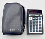 Vtg Bowmar 90701 Calculator W/ Leather Zip Case No Power Cable Untested Vguc. Fixed Price $14.49.