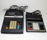 2 Lot Vintage Casio 121-e & Adler 120p Calculator Adding Machine. Fixed Price $89.98.