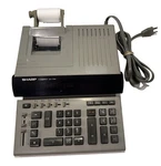 Vintage Sharp Compet Cs-1780 Digit Electronic Receipt Printing Calculator Tested. Fixed Price $31.89.