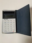 Sharp Elsi Mate El-852 Solar Cell Calculator W/ Case Working Vintage. Fixed Price $9.99.