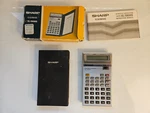 Sharp Elsimate El-5806s Scientific Calculator Vtg 1979 Tested Good New Batteries. Fixed Price $19.98.