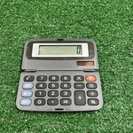 Vintage Radio Shack Solar Battery Calculator Ec-284 Gray. Fixed Price $18.00.