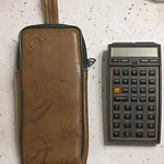 Hewlett-packard Hp-41 Vintage Calculator With Hp Zipper Case. Fixed Price $95.00.